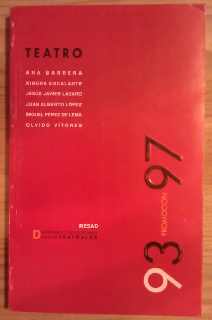 Teatro. Promoción 93-97