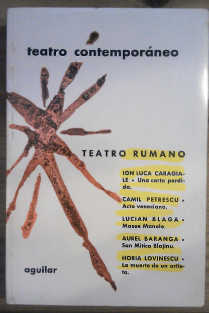 Teatro Rumano Contemporáneo