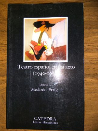 Teatro español en un acto