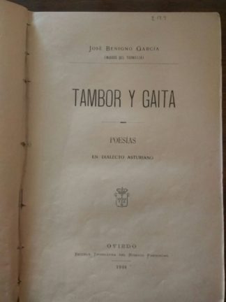 Tambor y Gaita. Poesías en dialecto asturiano