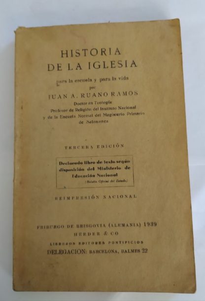 Historia de la iglesia.