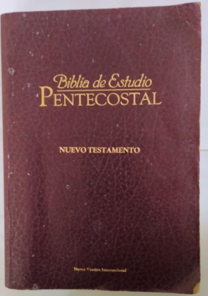 Biblia de estudio pentecostal.