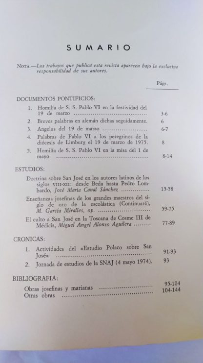 Estudios Josefinos. - Imagen 2