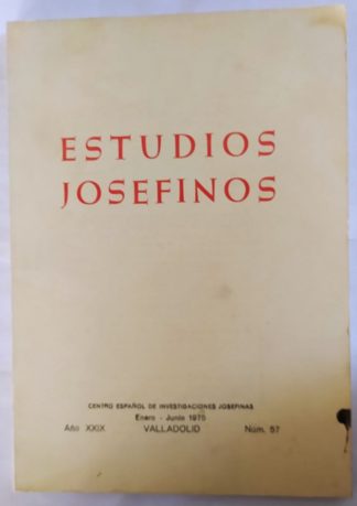 Estudios Josefinos.
