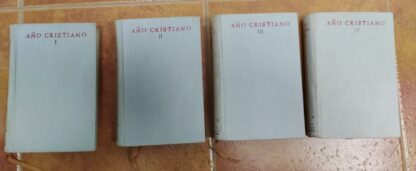 Año Cristiano (4 tomos)