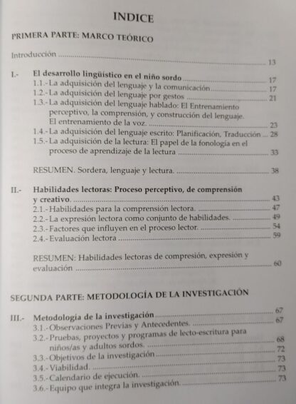 Desarrollo de habilidades para la mejora de la lecto-escritura en niños y niñas con dificultades de lenguaje y audición - Imagen 2