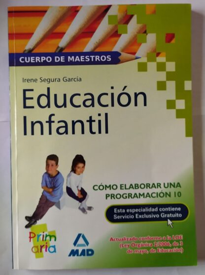 Cuerpo de Maestros, Educación Infantil, cómo elaborar una programación 10