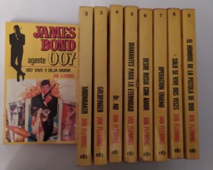 Colección James Bond agente 007 (9 Volumenes)