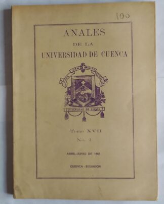 Anales de la universidad de Cuenca. Tomo XVII. Nº 2