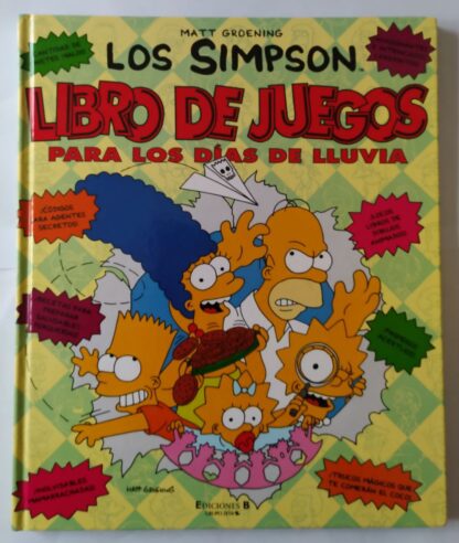 Los Simpson, libro de juegos para días de lluvia