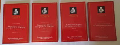 El ingenioso hidalgo Don Quijote de la Mancha. (4 vol)