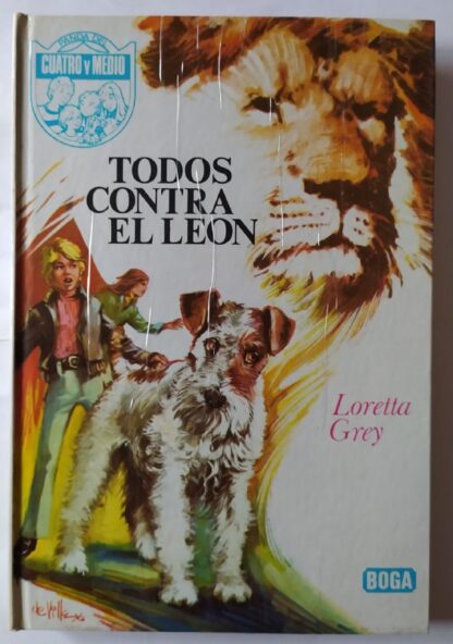 Todos contra el león.