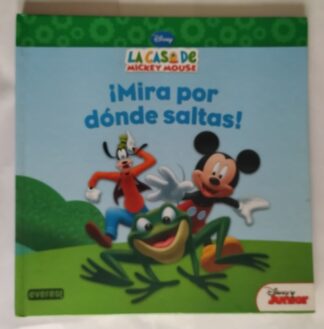 La casa de Mickey Mouse. ¡Mira por dónde saltas!