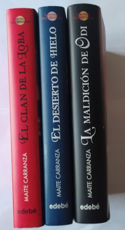 El clan de la loba / El desierto de hielo / La maldición de Odi. (Trilogía la guerra de las brujas.)