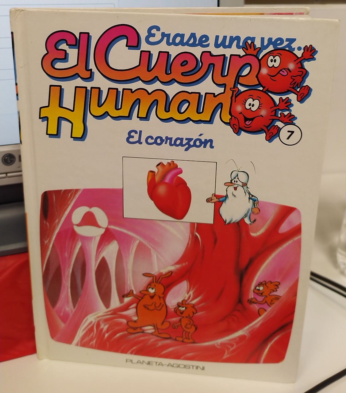 Erase una vez el cuerpo humano. El corazón (tomo 7) – Librería La