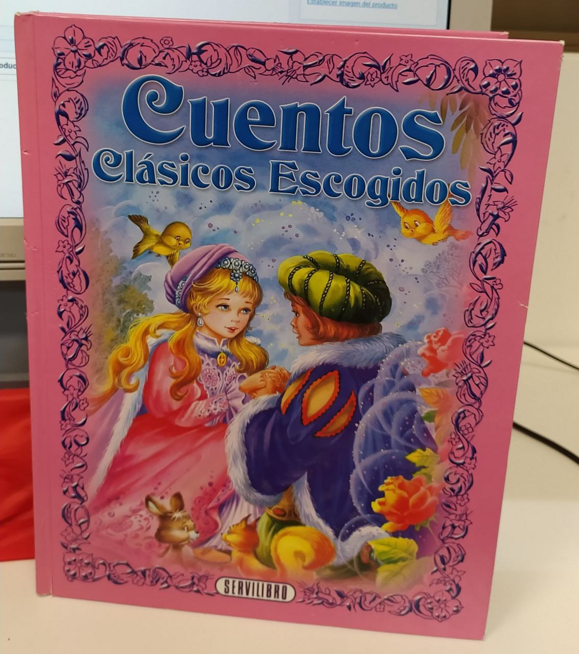 LA BELLA Y LA BESTIA LIBRO (TAPA BLANDA) + CD CUENTOS INFANTILES 8