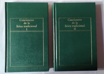 Cancionero de la lírica tradicional (2 tomos)