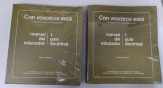 Con vosotros está. Catecismo para preadolescentes. Manual del educador. 1 Guía doctrinal ( 2 tomos)