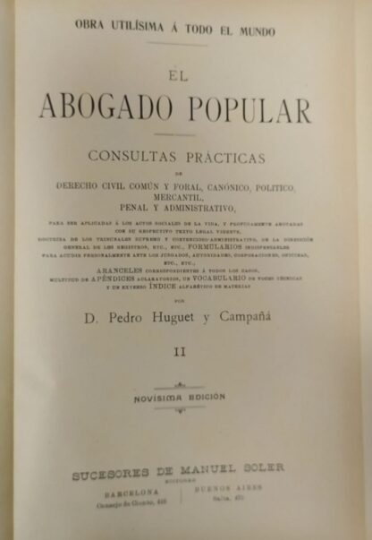 El abogado popular II - Imagen 2