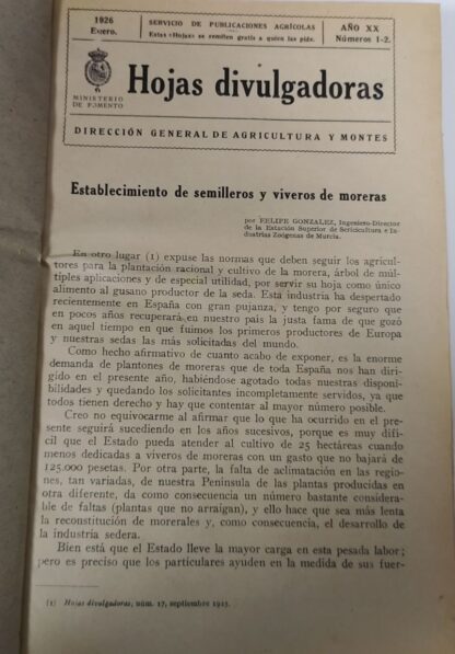 Agricultura 1926-27 - Imagen 2