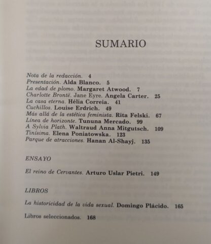 Revista de Occidente. Escritoras contemporáneas. Margaret Atwood, Angela Carter, Helia Correia, Louise Erdrich, Rita Felski, Tununa Mercado, Waltraud Anna Mitgutschna Poniatowska, , Elena Poniatowska, Hanan Al-Shayj. Nº 139 Diciembre 1992 - Imagen 2