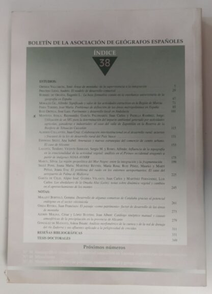 Boletín de la asociación de geógrafos españoles. Nº 38 - Imagen 2