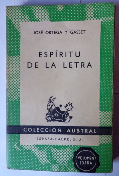 Espíritu de la letra.