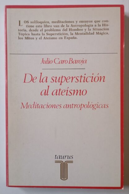 De la superstición al ateismo