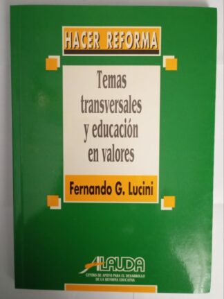 Temas transversales y educación en valores