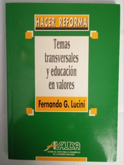 Temas transversales y educación en valores