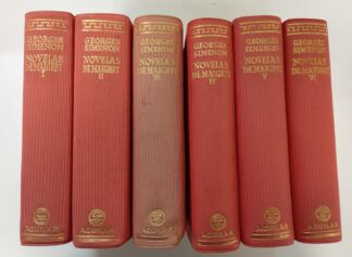 Novelas de Maigret. Georges Simenon. Tomos I, II, III, IV, V, IV