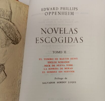 Novelas escogidas. Edward PH. Oppenheim. (2 tomos) - Imagen 2