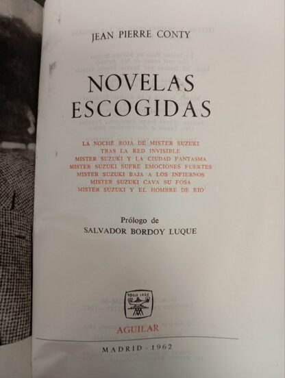 Novelas escogidas. Jean Pierre Conty - Imagen 2