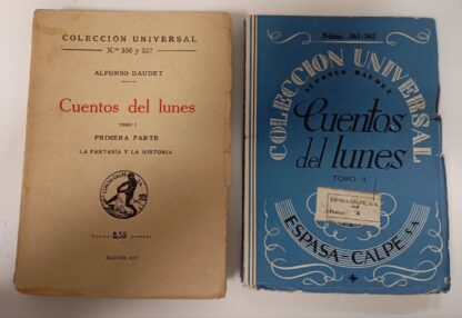Cuentos del lunes (2 tomos)