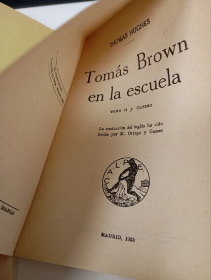 Tomás Brown en la escuela (2 tomos) - Imagen 2