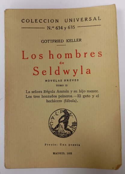 Los hombre de Seldwya. Tomo II.