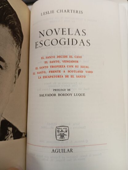 Novelas escogidas. Leslie Charteris - Imagen 2