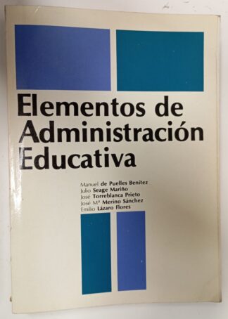 Elementos de administración educativa