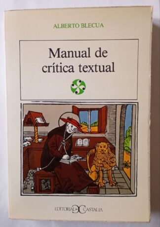 Manual de crítica textual