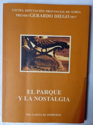 El parque y la nostalgia. Premio Gerardo Diego 2017