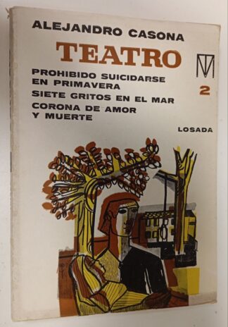 Teatro, 2. Prohibido suicidarse en primavera, /Siete gritos en el mar, /Corona de amor y muerte).