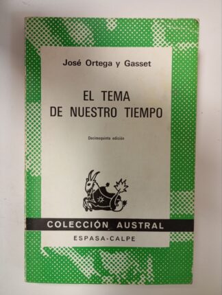 El tema de nuestro tiempo