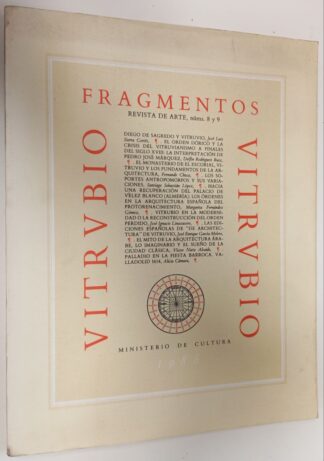 Fragmentos. Revista de Arte. Números 8 y 9. Vitrubio