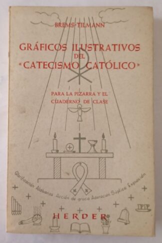 Gráficos ilustrativos del "Catecismo Católico" para la pizarra y el cuaderno de clase