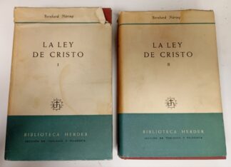 La ley de Cristo. La teología moral expuesta a sacerdotes y seglares. (2 tomos) (certificado)